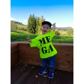 Funkčné rýchloschnúce detské tričko MEGA neónové, Liptáci (6-14r)