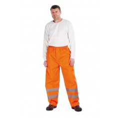 Nepremokavé nohavice GORDON s reflexnými pruhmi, oranžové