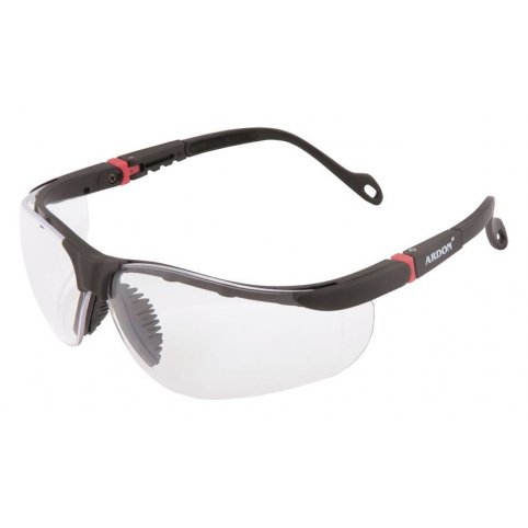Ochranné okuliare číre polykarbonátové, M1000