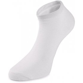 Nízke ponožky NEVIS , biele
