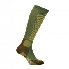 Funkčné kompresné ponožky Compression, -10/+15°C, zelené, XTECH