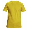 Tričko TEESTA s krátkym rukávom, žlté