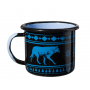 Hrnček WOLF Enamel Mug blue edition