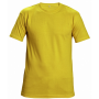 Tričko s krátkym rukávom GARAI, žlté