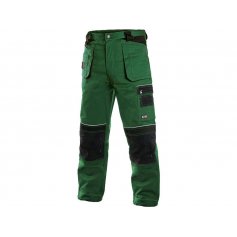 Pracovné nohavice CXS ORION TEODOR, zeleno-čierna