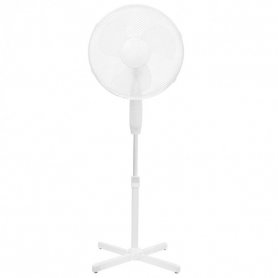 Ventilátor stojanový 16", 45W, biely, Dedra