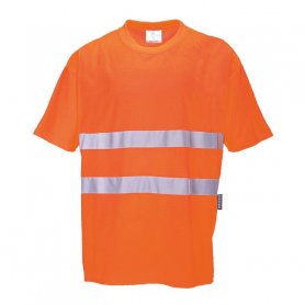 Reflexné krátke tričko S172 Hi-Vis, oranžové
