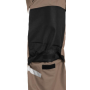 Pánske nohavice CXS STRETCH na traky, béžovo-čierne