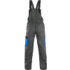 Pánske letné nohavice na traky PHOENIX CRONOS, sivo-modré