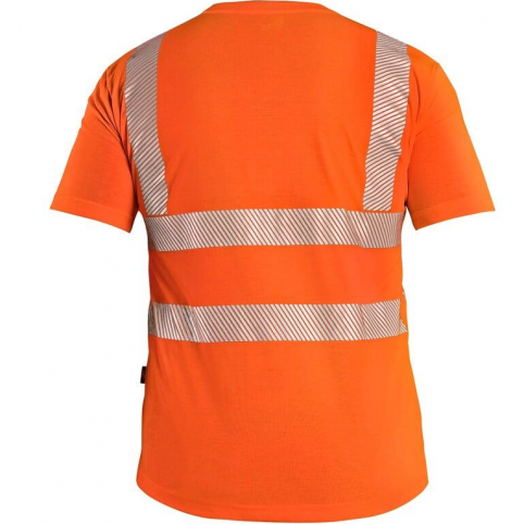 Pracovné tričko CXS BANGOR, výstražné, oranžové