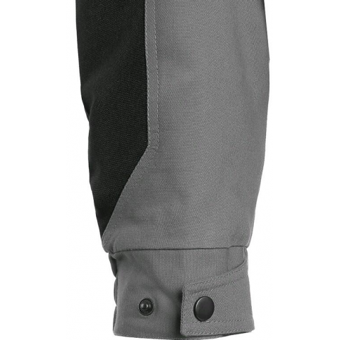 Pracovná blúza CXS STRETCH,skrátená 170-176 cm, sivo-čierna