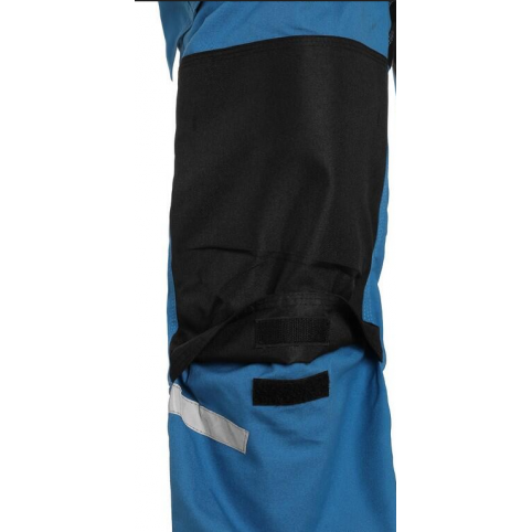 Pracovné nohavice CXS STRETCH, skrátené 170-176 cm, modro-čierne