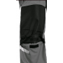 Pracovné nohavice CXS STRETCH, skrátené 170-176 cm, sivo-čierne
