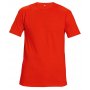 Tričko TEESTA FLUORESCENT s krátkym rukávom, červené