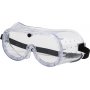 Ochranné okuliare FF ODER AS-02-002, číre, vetrané