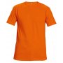 Tričko TEESTA FLUORESCENT s krátkym rukávom, oranžové