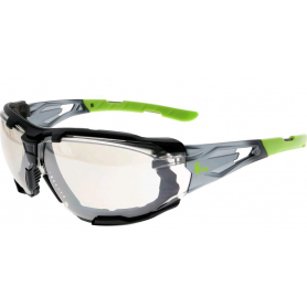 Ochranné okuliare OPSIS TIEVA I/O zorník, čierno-zelené