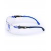 Ochranné okuliare Solus Scotchguard, modro-čierne, číre