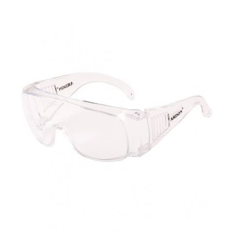 Ochranné okuliare V1011E, číre