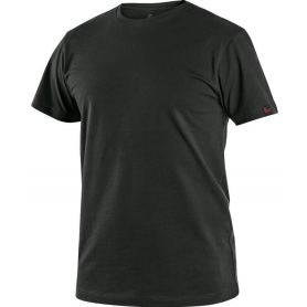 Tričko CXS NOLAN s krátkym rukávom, čierne