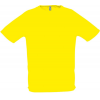 Pánske raglánové  tričko SOLS 1939, lemon