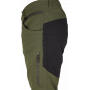 Pánske strečové nohavice FOBOS, zeleno-čierne