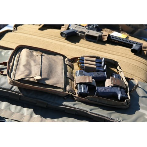 Puzdro Double Pistol Wallet, melange grey, Helikon-tex