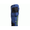 Pánske nohavice NAOS, modro-modré, HV žlté doplnky
