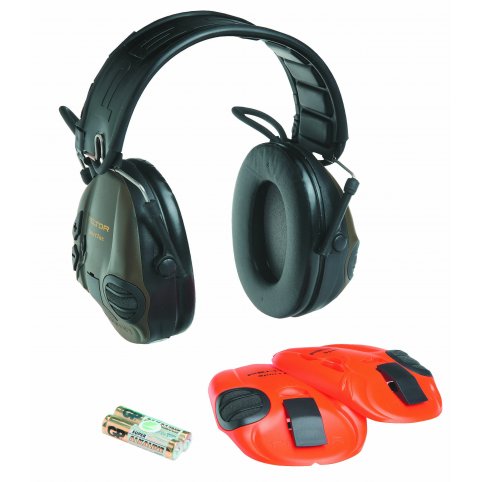 Mušľový chránič sluchu MT16H210F-478-GN SPORT TAC SNR 26 dB