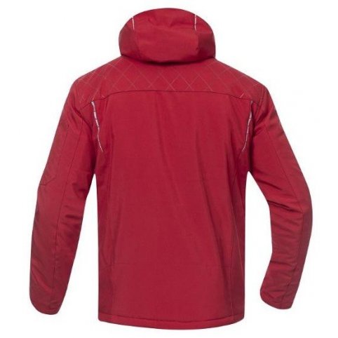 Pánska zimná bunda VISION, softshellová, červená