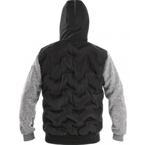 Pánska zimná bunda FLINT, čierno-sivá