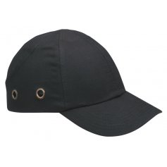 Bezpečnostná čiapka s ochrannou výstuhou DUIKER, čierna