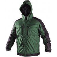 Pánska zimná bunda IRVINE, zeleno-čierna