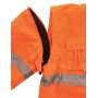 Pánska reflexná bunda LEEDS, zimná, oranžová