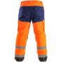 Pánske reflexné nohavice CARDIF, zimné, oranžové