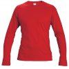 Tričko s dlhým rukávom CAMBON, červené