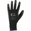 Povrstvené rukavice BRITA BLACK, BUNTING, čierne, s blistrom