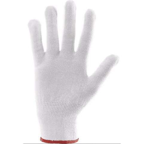 Textilné rukavice SAWA, biele