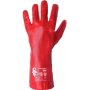 Povrstvené rukavice SELA, REDSTART, červené, veľ. 10