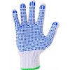 Textilné rukavice FALO s blistrom 8