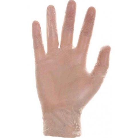 Jednorázové rukavice MOSE, vynilové