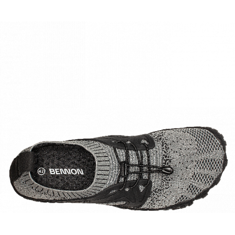 Voľnočasová obuv BOSKY BAREFOOT, sivé, Bennon