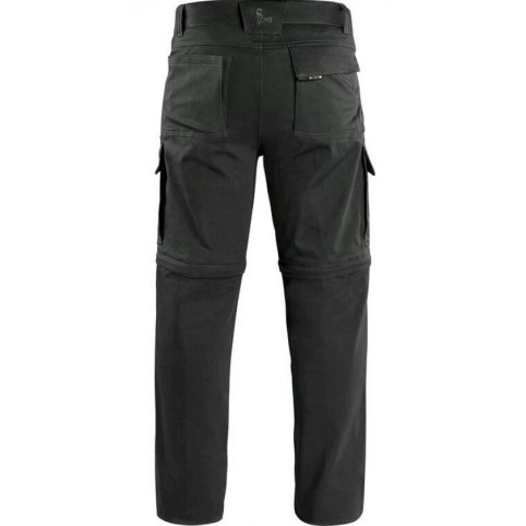 Pánske nohavice VENATOR s odopínajúcimi nohavicami, čierne