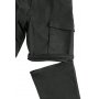 Pánske nohavice VENATOR s odopínajúcimi nohavicami, čierne