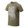 Tričko Adventure is out there, olive green,  XL