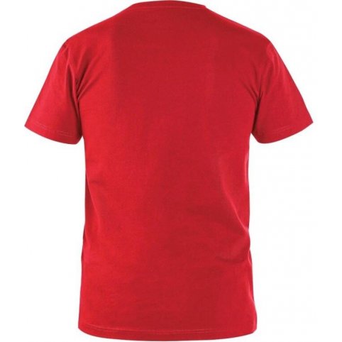 Tričko CXS NOLAN s krátkym rukávom, červené