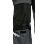 Pánske nohavice CXS STRETCH na traky, tmavosivo-čierne