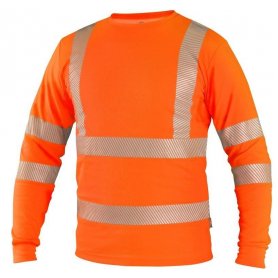 Tričko OLDHAM, výstražné HI-VIS, oranžové