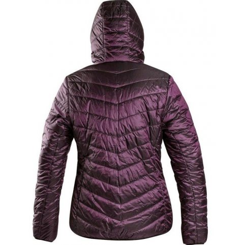Dámska zimná obojstranná bunda OCEANIA, fialovo-čierna