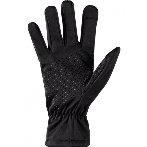 Zateplené rukavice FREY, čierne s reflexnou potlačou